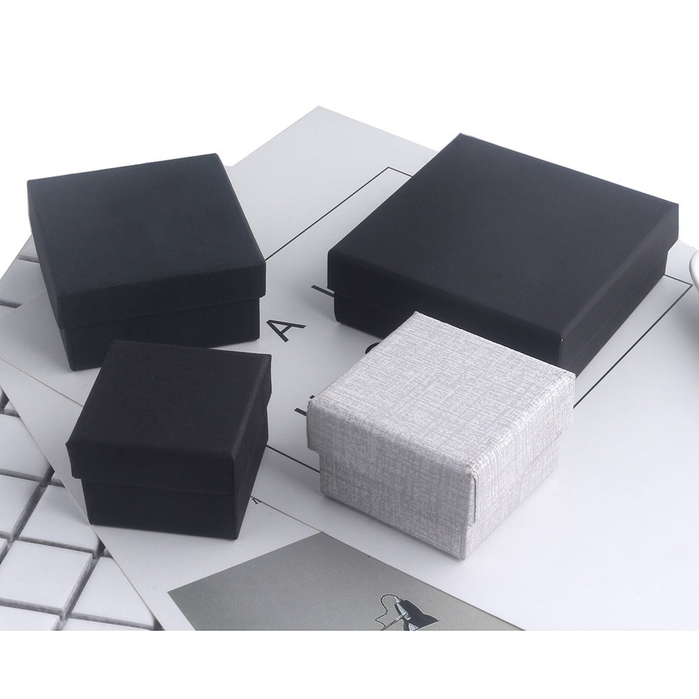 Accessories Gift Box Vintage Black Jewelry Gift Box