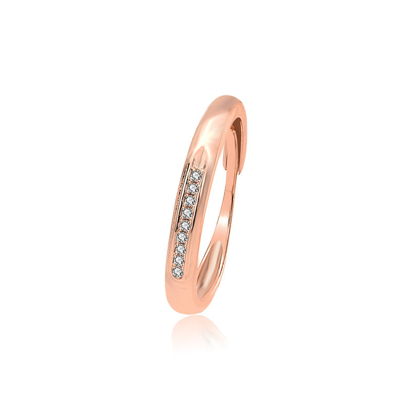 Original S925 Sterling Silver Couple Ring