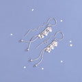 Super Flash S925 Sterling Silver Earring Ear Line Sterling Silver Ear Line