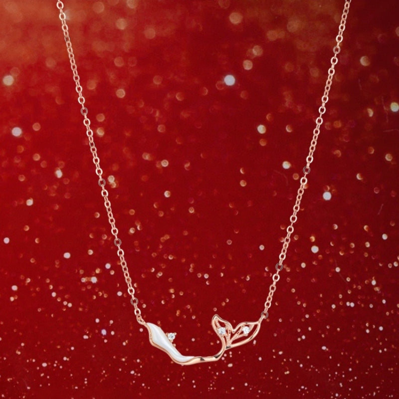 S925 Sterling Silver Necklace For Women Light Luxury Niche High-end Gift For Girlfriends Birthday
