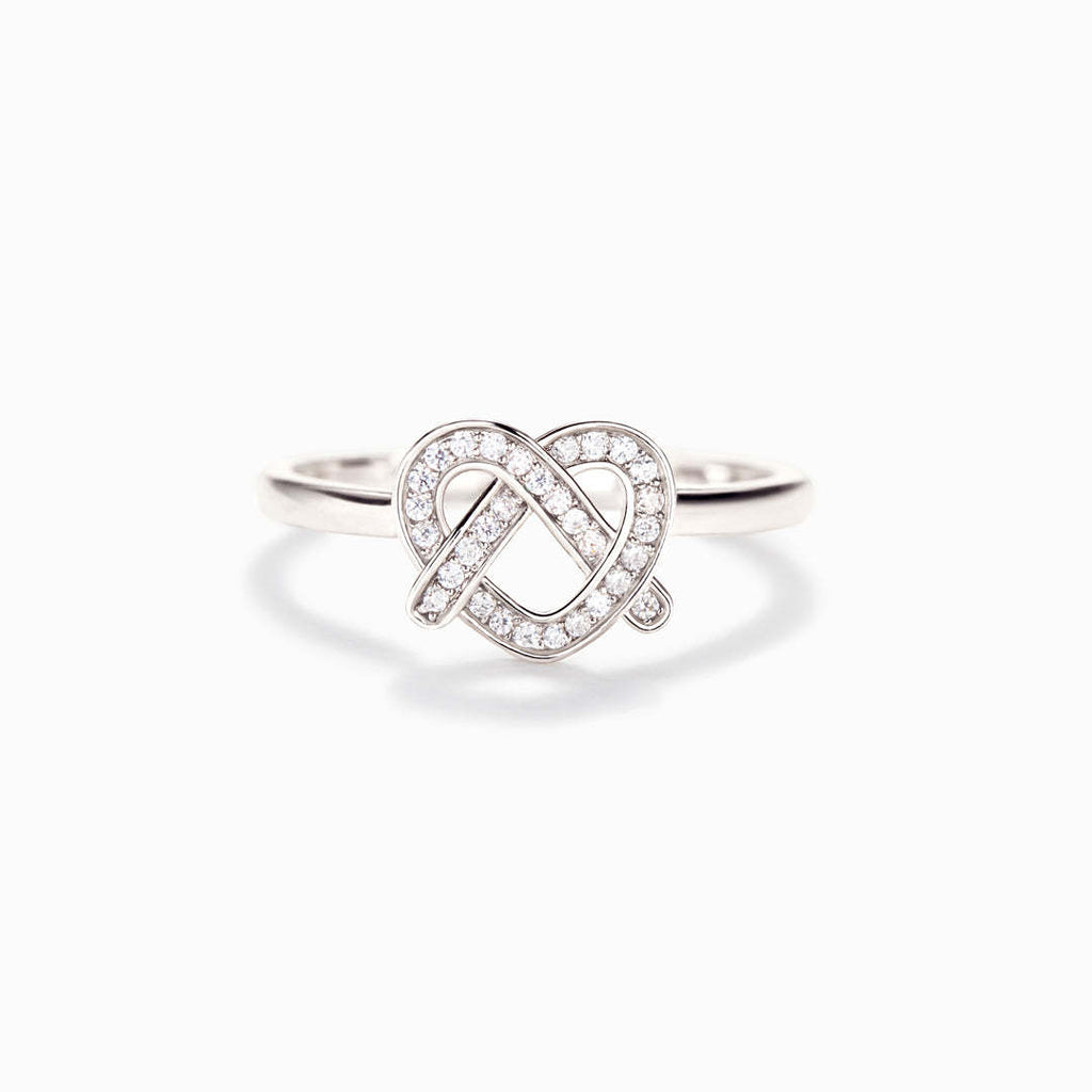 Women's Jewelry S925 Sterling Silver Heart Ring