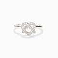 Women's Jewelry S925 Sterling Silver Heart Ring