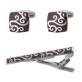 Men's High Quality French Sleeve Cufflink Tie Clip Suit